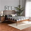 Baxton Studio Neilan Walnut Brown Finished Wood Queen Size Platform Bed