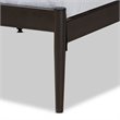 Baxton Studio Nano Black Finished Metal Full Size Platform Bed