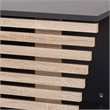 Baxton Studio Eckhart Dark Grey and Oak Finished Wood Cat Litter Box Cover House
