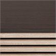 Baxton Studio Eckhart Dark Brown and Oak Finished Cat Litter Box Cover House