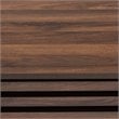 Baxton Studio Eckhart Walnut Brown Finished Wood Cat Litter Box Cover House