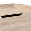 Baxton Studio Mariam Oak Finished Wood Cat Litter Box Cover House