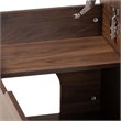 Baxton Studio Mariam Walnut Brown Finished Wood Cat Litter Box Cover House