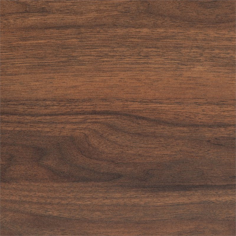 Baxton Studio Salma Walnut Brown Finished Wood 2-Door Shoe Storage Cabinet