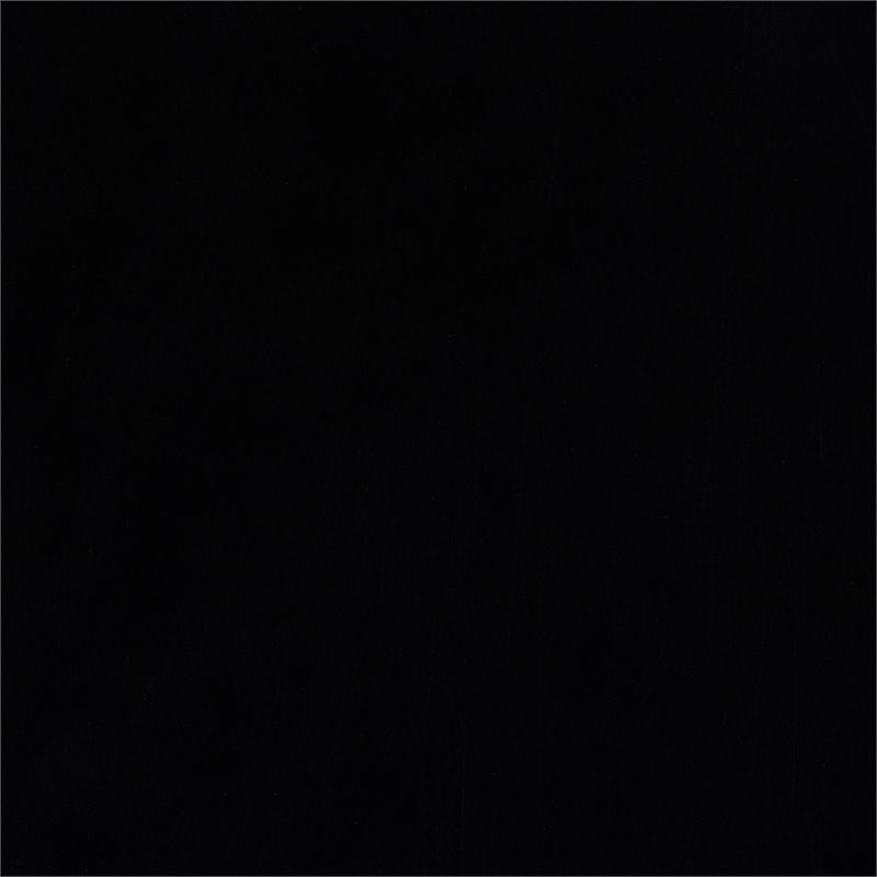 Baxton Studio Richelle Black Finished Wood Hanging Jewelry Armoire with Mirror