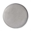 Baxton Studio Thurman Grey Velvet and Gold Finished Metal Ottoman