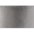 Baxton Studio Thurman Grey Velvet and Gold Finished Metal Ottoman
