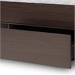 Baxton Studio Dexton Dark Brown Finished Wood Queen Size Platform Storage Bed