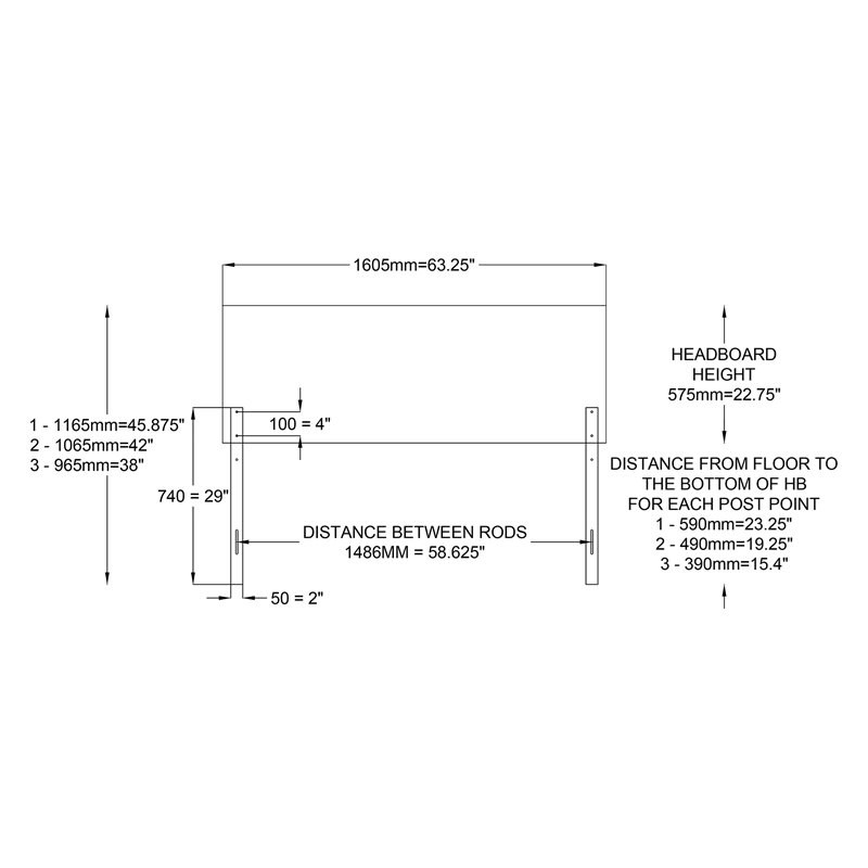 Baxton Studio Felix Gray Velvet Fabric Upholstered Queen Size Headboard