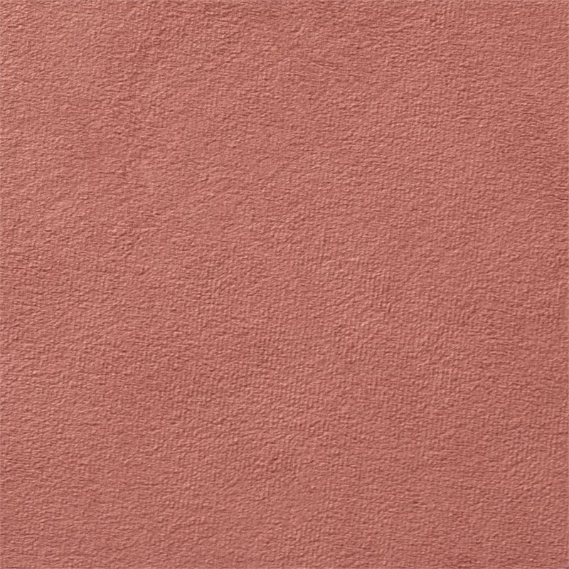 Baxton Studio Chaela Blush Pink Velvet and Gold Finished Metal Ottoman