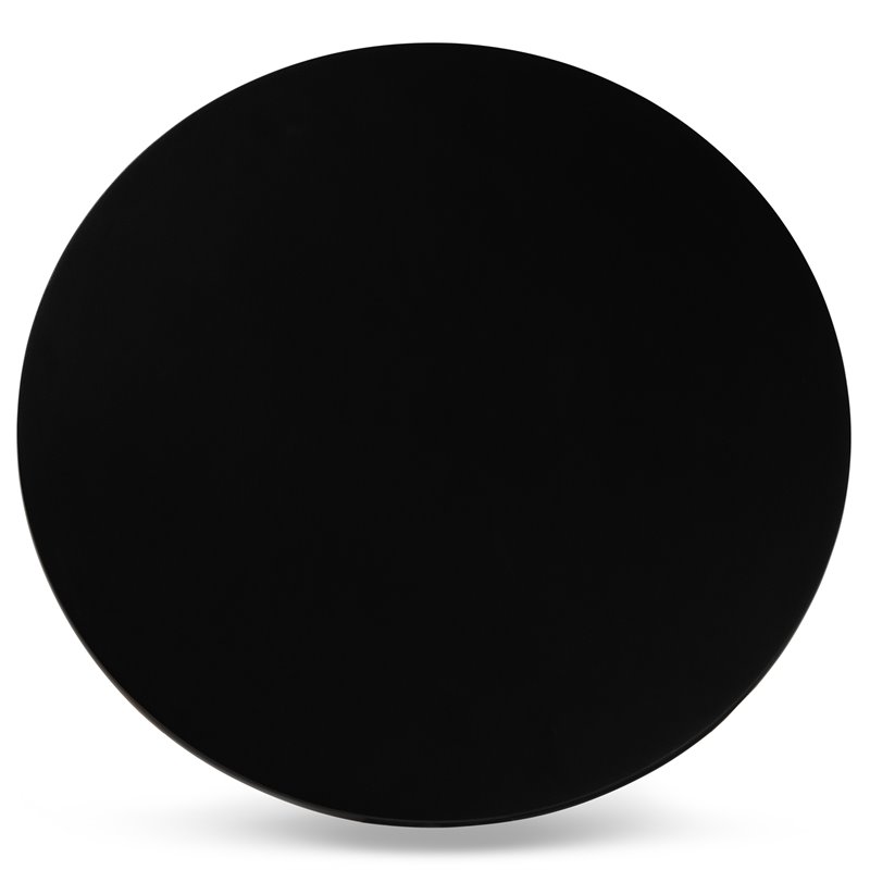 Baxton Studio Obert Two-Tone Black and Oak Brown Finished Wood Coffee Table