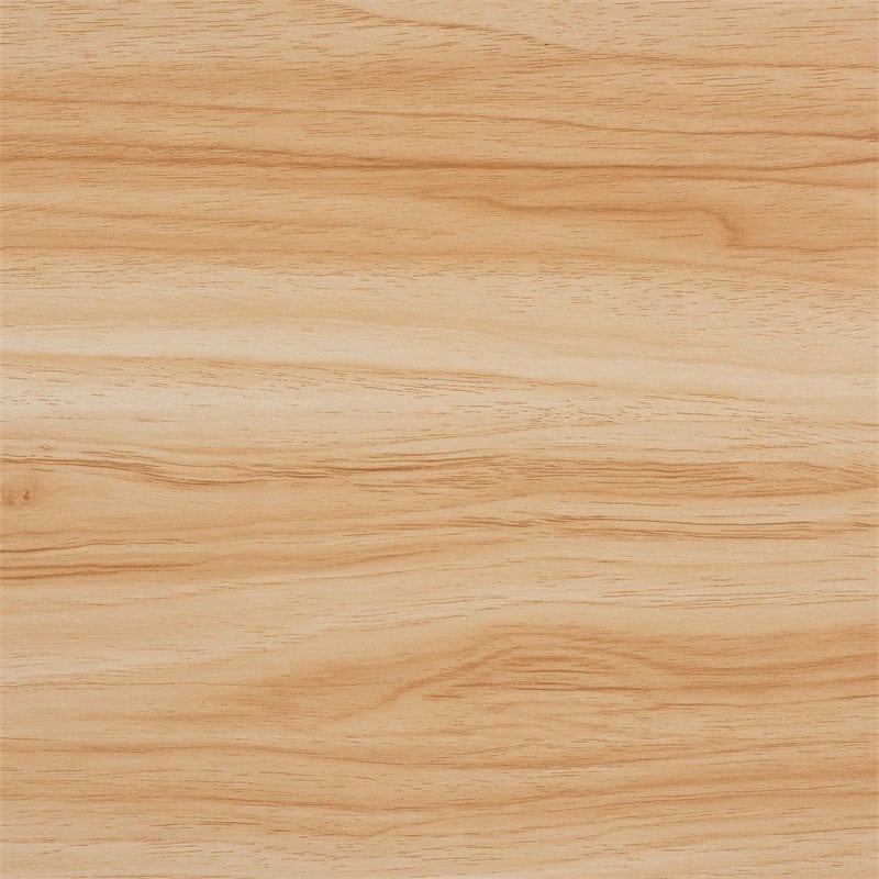 Baxton Studio Maclean Rattan and Natural Brown Finished Wood 1-Door End Table