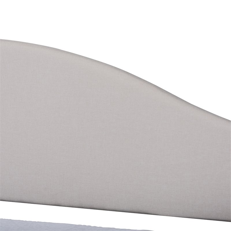 Baxton Studio Milligan Beige and Dark Brown Finished Wood Twin Size Daybed