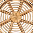 Baxton Studio Maverick Brown Rattan End table
