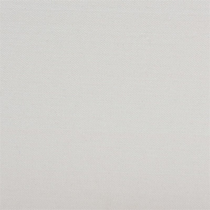 Baxton Studio Rose White Fabric Upholstered and Natural Brown Rattan Armchair