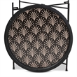 Baxton Studio Ivana Contemporary Black Metal Plant Stand