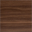 Baxton Studio Palmira Modern Brown  Wood and Black Metal Desk with Shelves