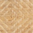Baxton Studio Dariana Modern  Natural Brown Rattan 6-Drawer Storage Cabinet