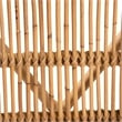 Baxton Studio Kagama Modern Bohemian Natural Brown Rattan Dining Chair