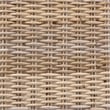 Baxton Studio Enver Modern  Rattan and Brown Wood Dining Chair