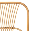 Baxton Studio Laina Modern Bohemian Brown Rattan Queen Size Wall-mount Headboard