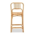 Baxton Studio Ivora Modern Bohemian Natural Brown Rattan Counter Stool