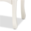 Baxton Studio Eliya White Finished Wood 3-Drawer Storage Cabinet