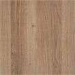 Baxton Studio Darien Brown Finished Wood and Black Metal 2-Door Storage Cabinet