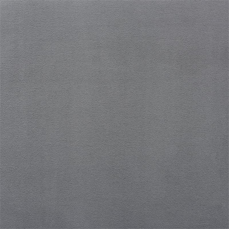 Baxton Studio Alvis Gray Velvet and Brown Wood 5-Piece Dining Nook Set