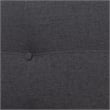 Baxton Studio Valencia Dark Grey Fabric Upholstered Queen Size Bedroom Set