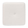 Baxton Studio Isaiah Modern and Contemporary Ivory Boucle Upholstered Ottoman