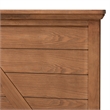 Baxton Studio Yorick Ash Walnut Finished Wood Queen Size Headboard