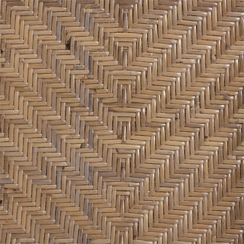 Baxton Studio Kyoto Natural Brown Rattan Dining Chair