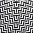 Baxton Studio Wagner Black and White Weaving and Natural Rattan Bistro Chair