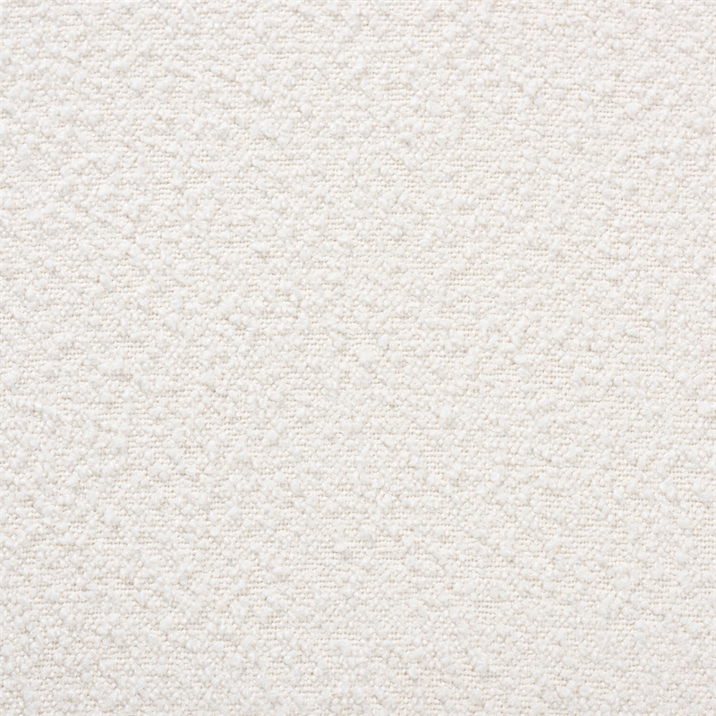 Baxton Studio Darielle Cream Boucle Fabric and Brown Rubberwood Accent Chair