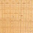 Baxton Studio Monaco Oak Brown Mahogany Wood and Natural Rattan Dining Chair