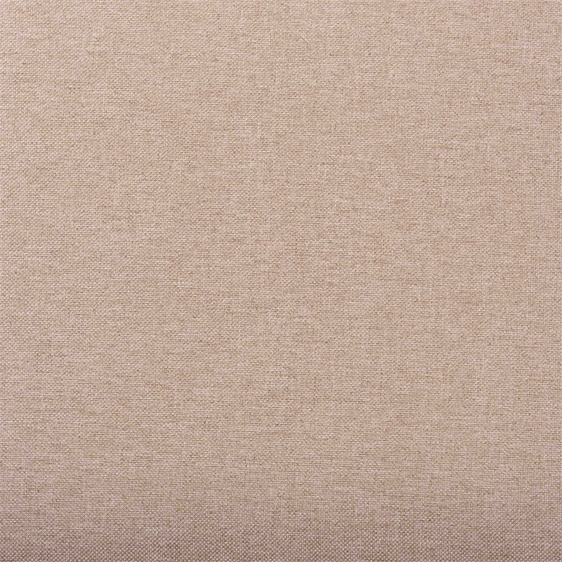 Baxton Studio Genesis Beige Fabric and Dark Brown Wood 7-Piece Dining Set