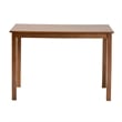 Baxton Studio Eveline Modern Walnut Brown Finished Wood 43-Inch Dining Table