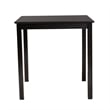 Baxton Studio Lenoir Espresso Brown Finished Wood Counter Height Pub Table