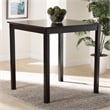 Baxton Studio Lenoir Espresso Brown Finished Wood Counter Height Pub Table