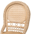 Baxton Studio Jelita Modern Bohemian Natural Brown Rattan Dining Chair