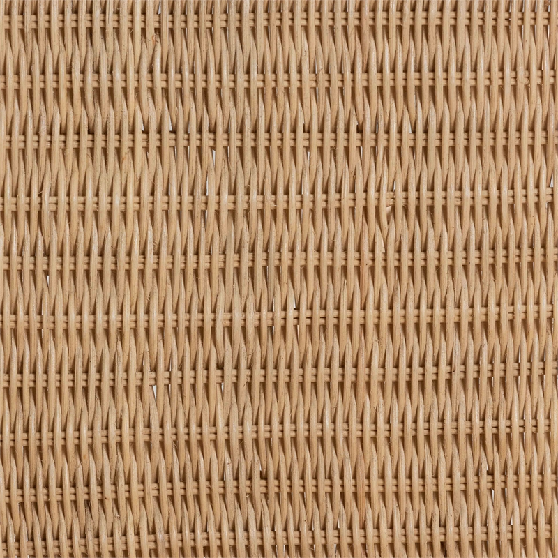 Baxton Studio Jelita Modern Bohemian Natural Brown Rattan Dining Chair