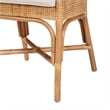 Baxton Studio Bella Modern Bohemian Natural Brown Rattan Dining Chair