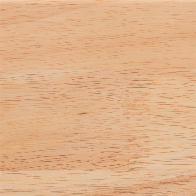 Baxton Studio Denton Natural Brown Finished Wood Queen Size Platform Bed