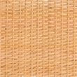 Baxton Studio Vaere Natural Brown Rattan and Mahogany Wood Storage Cabinet