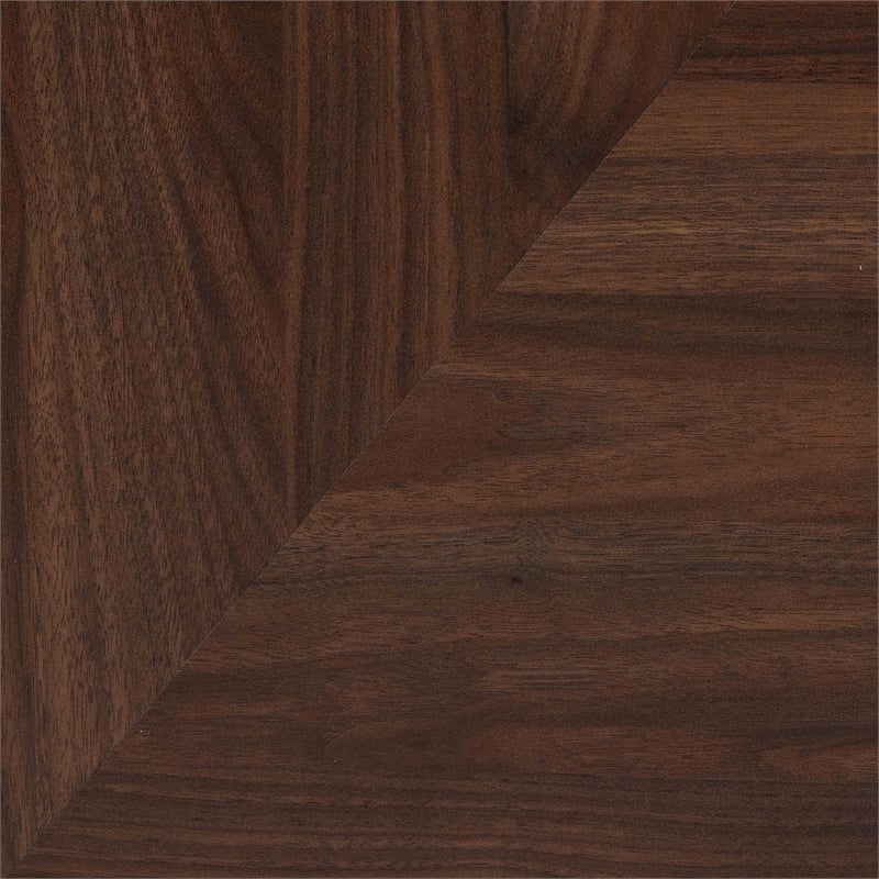 Baxton Studio Graceland Walnut Brown Finished Wood Shoe Cabinet