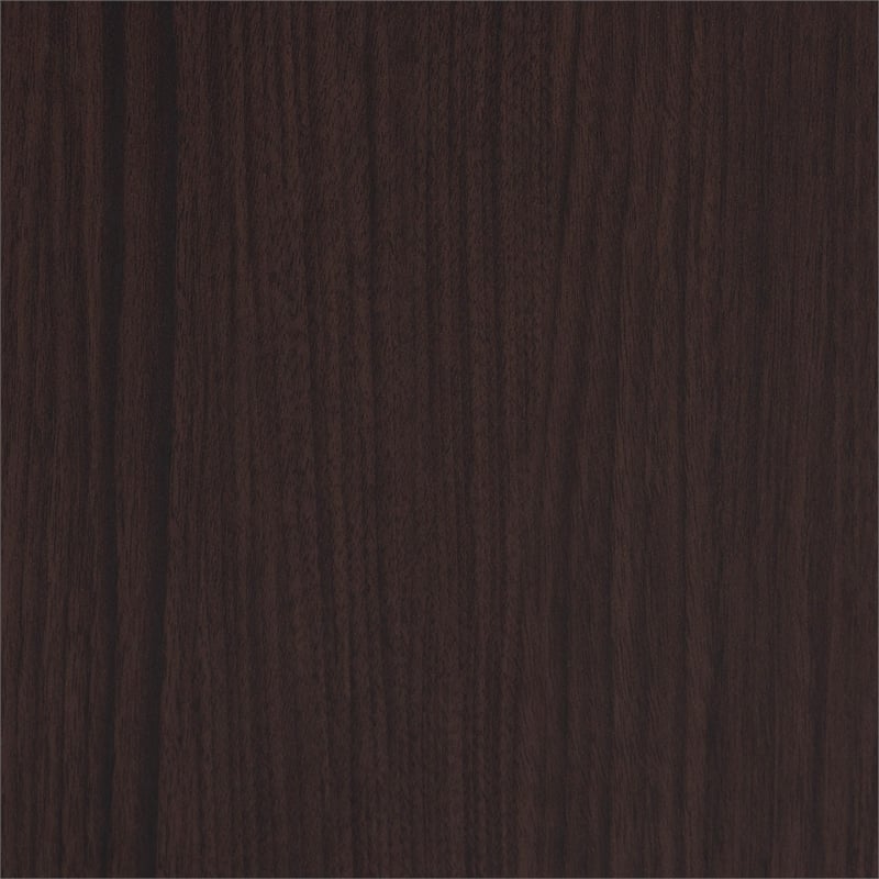 Baxton Studio Norwood Two-Tone Black and Espresso Brown Wood 2-Drawer End Table
