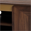 Baxton Studio Graceland Transitional Walnut Brown Finished Wood 2-Door TV Stand