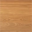 Baxton Studio Flora Mid-Century Modern Natural Oak Finished Wood Dining Table