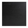 Baxton Studio Leena Black Finished Wood Counter Height Pub Table